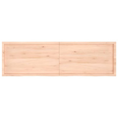 OMAXI Koupelnová deska 200x60x(2-6) cm neošetřené masivní dřevo 832551