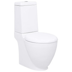 OMAXI Keramické WC kulaté spodní odpad bílé 289525