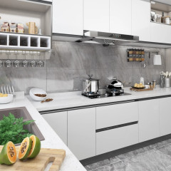 OMAXI Samolepící tapeta na nábytek bílá 500 x 90 cm PVC 804804
