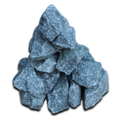 OMAXI Saunové topné kameny 15 kg 867371