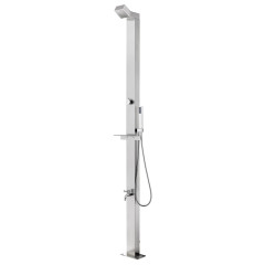 OMAXI Zahradní sprcha 220 cm nerezová ocel 242155