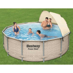Bestway Bazénový set s přístřeškem 396 x 107 cm 984613