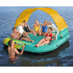 Bestway Nafukovací ostrov pro 5 osob Sunny Lounge 291 x 265 x 83 cm 983852