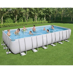 Bestway Bazénový set Power Steel obdélníkový 732 x 366 x 132 cm 987201