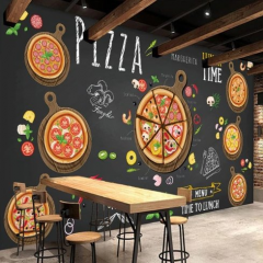 Solution Media 3D tapeta - Pizza shop MU1711