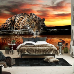 Solution Media 3D tapeta - Leopard MU326