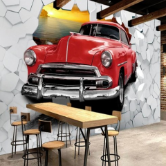 Solution Media 3D tapeta - Retro cars MU1440