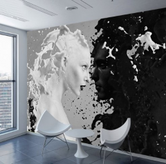 Solution Media 3D tapeta -  Black and White MU1939
